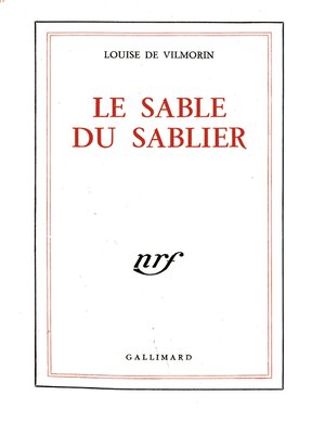 cover image of Le sable du sablier
